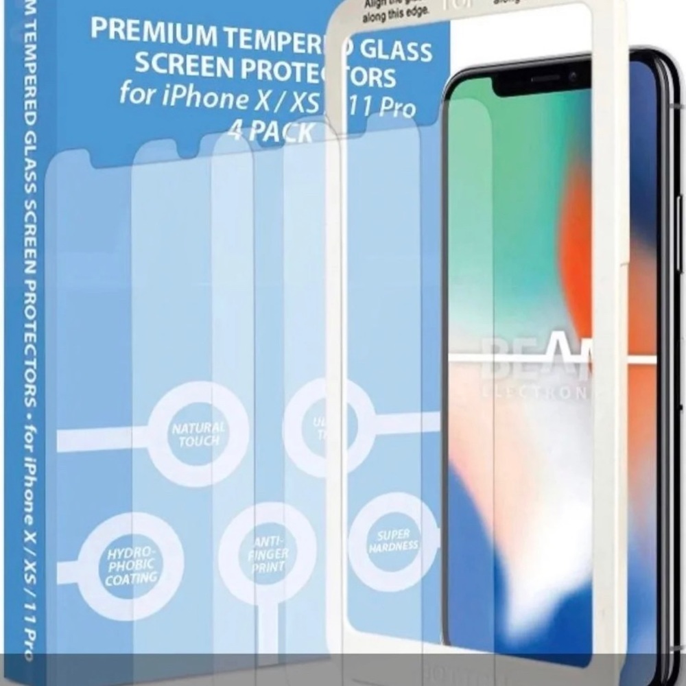 4 Pack iPhone Protectors